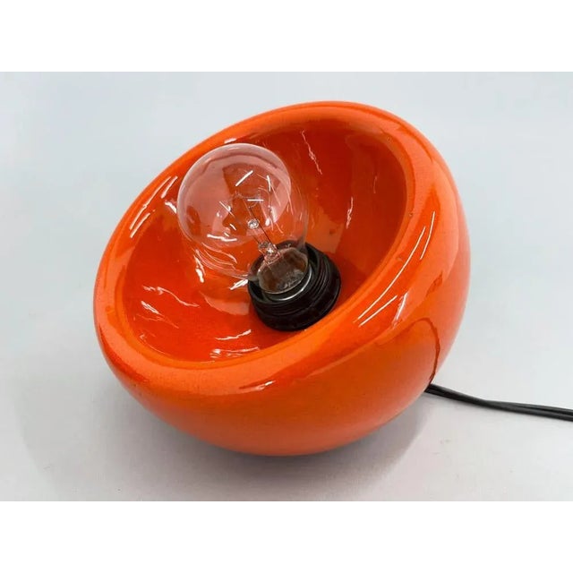 Mid-Century Ceramic Enzo Bioli Table Lamps, 1970s, Set of 2 For Sale - Image 9 of 10