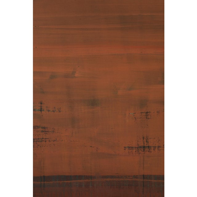"Volcanic Monochrome 2" - Large Abstract Acrylic Painting by Simon Findlay For Sale - Image 14 of 18
