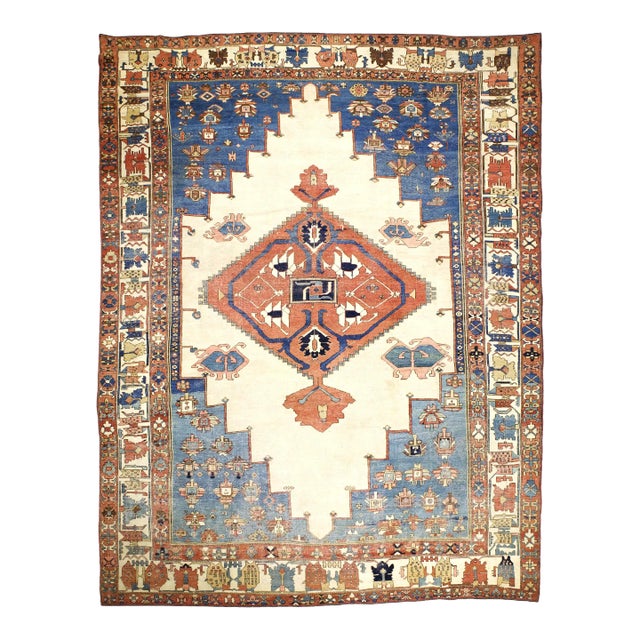 Antique Bakhshayesh Rug 11’2” X 15’6” For Sale