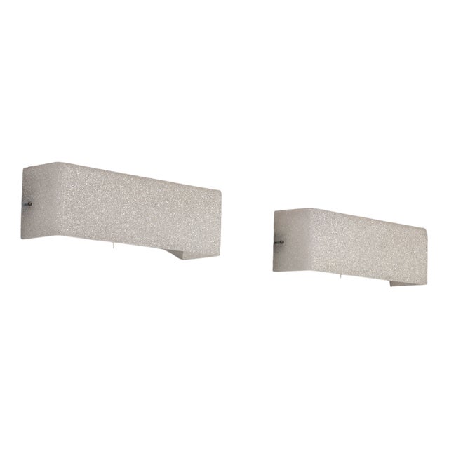 Vintage Cristallux Wall Lamps, 1970s, Set of 2 For Sale