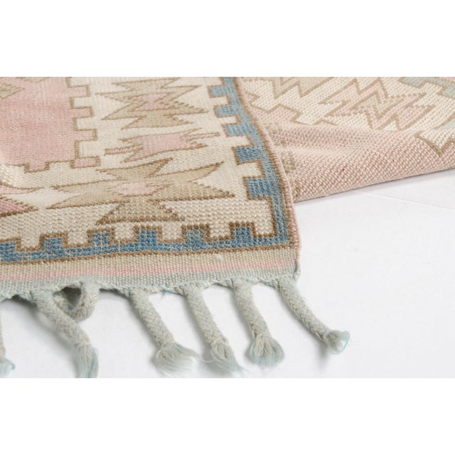 Mid 20th Century Anatolian Kitchen Decor Hallway Runner Rug For Sale - Image 6 of 10