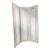 Mid-Century Modern Tri-Panel Dual-Sided Full Length Mirror For Sale