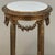 Antique French Louis XVI Giltwood Oval Side Table With Carrara Marble Top For Sale - Image 13 of 17