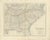 Antique Map of the South Eastern United States with Cape Hatteras, 1860 For Sale - Image 3 of 8
