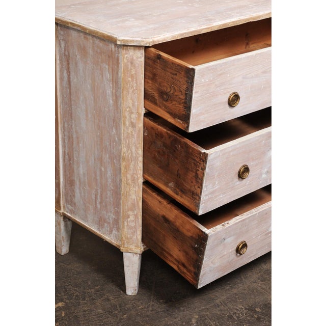Swedish Gustavian Style Chest, Clean Lines For Sale - Image 10 of 11