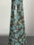 Blue Mid-Century Modern Mosaic and Brass Table Lamp with Gold Mushroom Metal Dome Shade, 1960s For Sale - Image 8 of 18