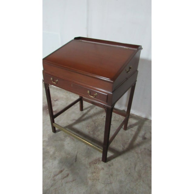 Item: Kittinger Writing Table Desk Details: Cherry Great Designer Look/Quality Piece Amazing Quality Pull Out Sides Nice...