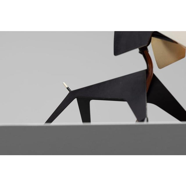 French Dog Lamp by Jean Boris Lacroix for Disderot, 1950 For Sale - Image 11 of 18
