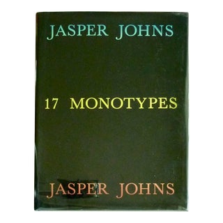 1982 Jasper Johns: 17 Monotypes Book For Sale