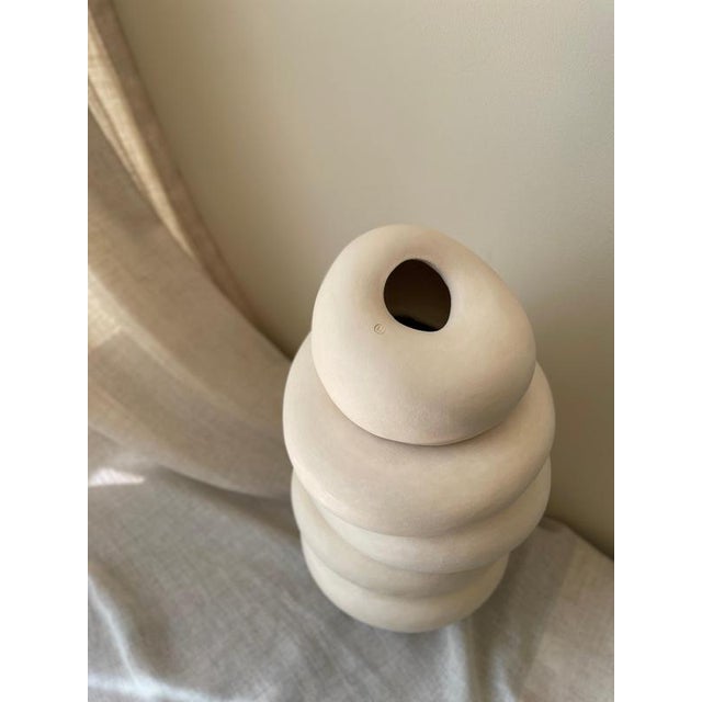 Modder Letting Go for Now Ceramic Sculpture by Françoise Jeffrey For Sale - Image 4 of 8