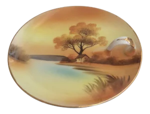 Noritake Porcelain Lemon Dish