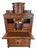 Antique Empire Flame Mahogany Drop Front Secretary Desk For Sale
