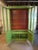 Chinoiserie Vintage Drexel Painted Hollywood Regency /Chinoiserie Style China Cabinet For Sale - Image 3 of 14