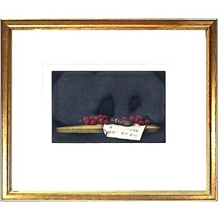 T. Yolk Vintage Still Life Fruit Print For Sale