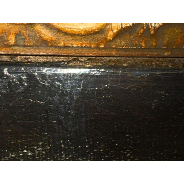 Circle of Sir Peter Paul Rubens, Nocturnal Candlelight Scene with Elderly Woman and Child, Oil on Canvas, 17th Century, Framed For Sale - Image 6 of 13