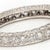 2000 - 2009 Platinum Diamond Eternity Band, Size 6 For Sale - Image 5 of 11