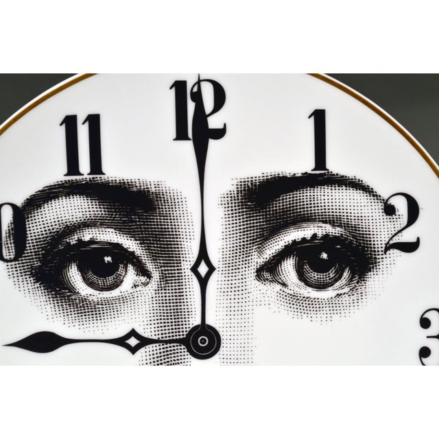 1980s Piero Fornasetti Themes & Variation Porcelain Plate, Rosenthal, Motiv 20 For Sale - Image 5 of 8