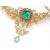 Gia Certified Belle Époque 14k & 22k Gold Necklace With 45.8ct Colombian Emeralds & 15.9ct Diamonds, Circa 1900 For Sale - Image 12 of 16