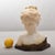 The category Antique Marble and Alabaster Sculptures presents a decorative alabaster sculpture depicting an elegant female...