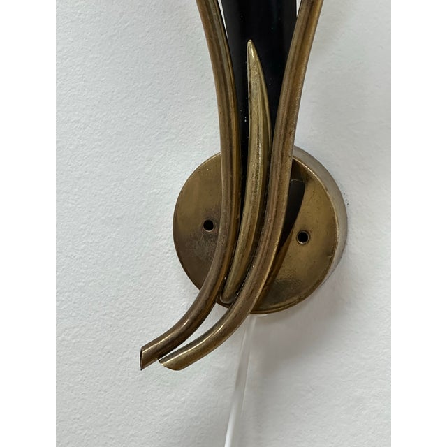 1940s Wall Light by Einar Bäckström, Sweden, Organic Modern For Sale - Image 9 of 12
