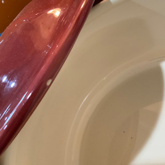 2000s Williams Sonoma Emile Henry Brick Red Dutch Oven For Sale In Austin - Image 6 of 6