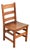 L. & J. G. Stickley Antique Mission Oak Arts & Crafts Ladder Back Desk Chair or Side Chair, Circa 1910 For Sale