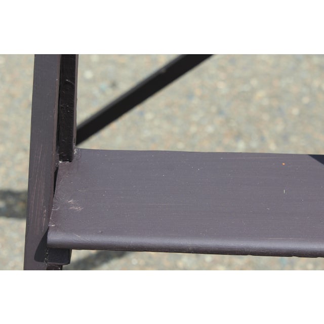 Vintage Foldable Wood Ladder, 1950s For Sale - Image 12 of 17