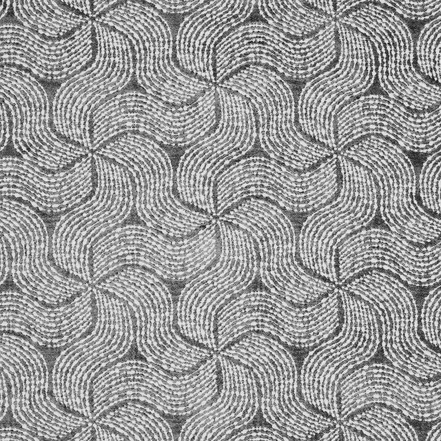 Contemporary Sample - Schumacher Fiador Fabric in Charcoal For Sale - Image 3 of 3