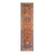 1930s Antique Kurdish Diamond Classic Tribal Coral Hallway Runner Rug For Sale