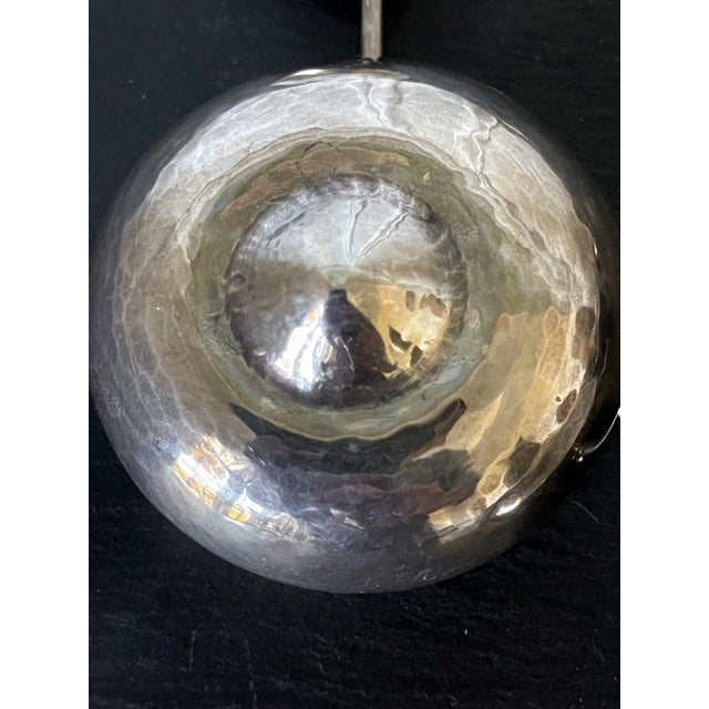 Silver Vintage Sculptural Silver Necklace by Graziella Laffi For Sale - Image 8 of 12