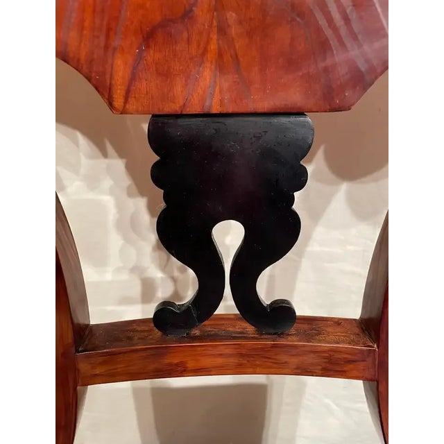 Wood 1820 South German Biedermeier Walnut Chair For Sale - Image 7 of 8
