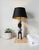 Modern Vintage Table Lamp in Metal and Marble by Jacques Adnet, 1930s For Sale - Image 3 of 17