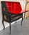Wood Chippendale Style Slant Top Desk in Black Lacquered Wood, Circa 1900 For Sale - Image 7 of 13