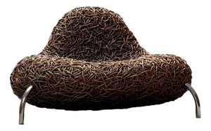 Rattan Wicker Nest Chair by Udom Udomsrianan & Planet 2001, Thailand, 2000s