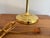 1980s Vintage Brass Emeraldite Glass Shade Bankers Lamp For Sale - Image 5 of 9