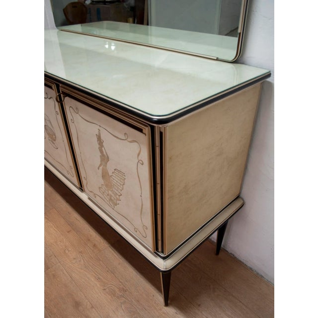 Metal Credenza by Umberto Mascagni for Mascagni, 1950s For Sale - Image 7 of 18