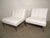 Metal Mid 20th Century Recovered Milo Baughman Style Slipper Chairs - 2 Pieces For Sale - Image 7 of 7