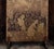 Wood Upholstered English Arts and Crafts Firescreen With Medieval Harvest Scene For Sale - Image 7 of 14