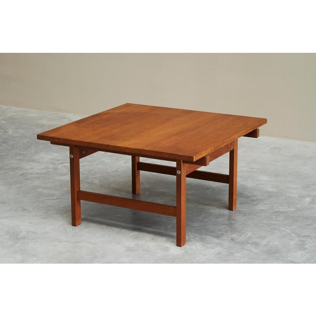 Vintage Danish Coffee Table in Teak by Hans J. Wegner for Andreas Tuck, 1960s For Sale - Image 13 of 15
