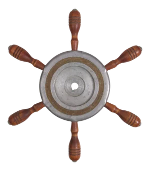 Vintage Boat Steering Wheel