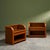 Industrial Cognac Leather Nightstands by Luigi Massoni for Poltrona Frau, Italy, 1970s, Set of 2 For Sale - Image 3 of 14