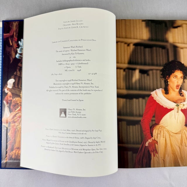 1990s The Story of Opera, by Richard Somerset-Ward, First Edition Hardbound Book, 1998 For Sale - Image 5 of 9