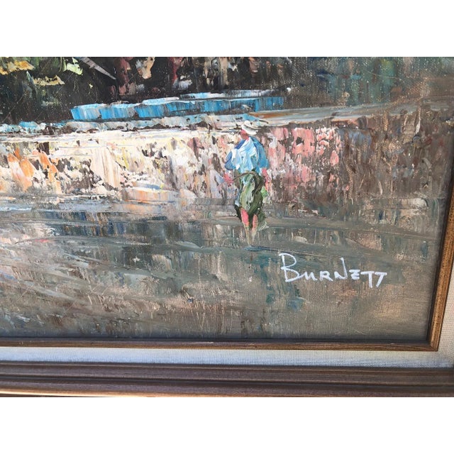 Impressionist 1890s Caroline Burnett Pariscape Painting For Sale - Image 3 of 3