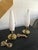 Glass Pair of Mid-Century Modern or Space Age Brass & Frosted Glass Table Lamps - Laurel Lamp Mfg. For Sale - Image 7 of 10