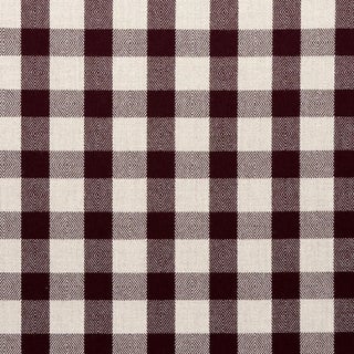 Sample - Schumacher Galt Wool Check Fabric in Plum For Sale