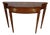 1980s Harden English Regency Style Cherry Inlaid Console Table For Sale