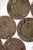 Stone Marble Plates with Fossil Inclusions, Set of 7 For Sale - Image 7 of 8