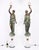 Antique Bronze Libertas Figural Torcheres Lamps by F. De Luca, 20th Century, Set of 2 For Sale - Image 18 of 18