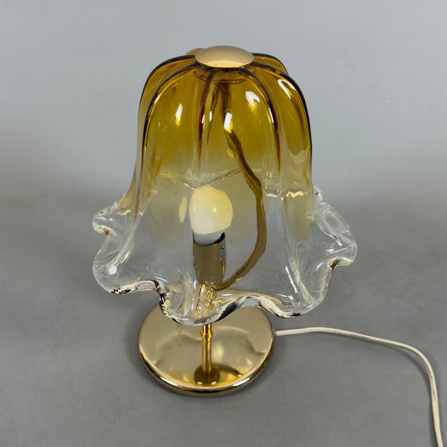 1970s Mushroom Table Lamp in Murano Glass from La Murrina, 1970s For Sale - Image 5 of 13