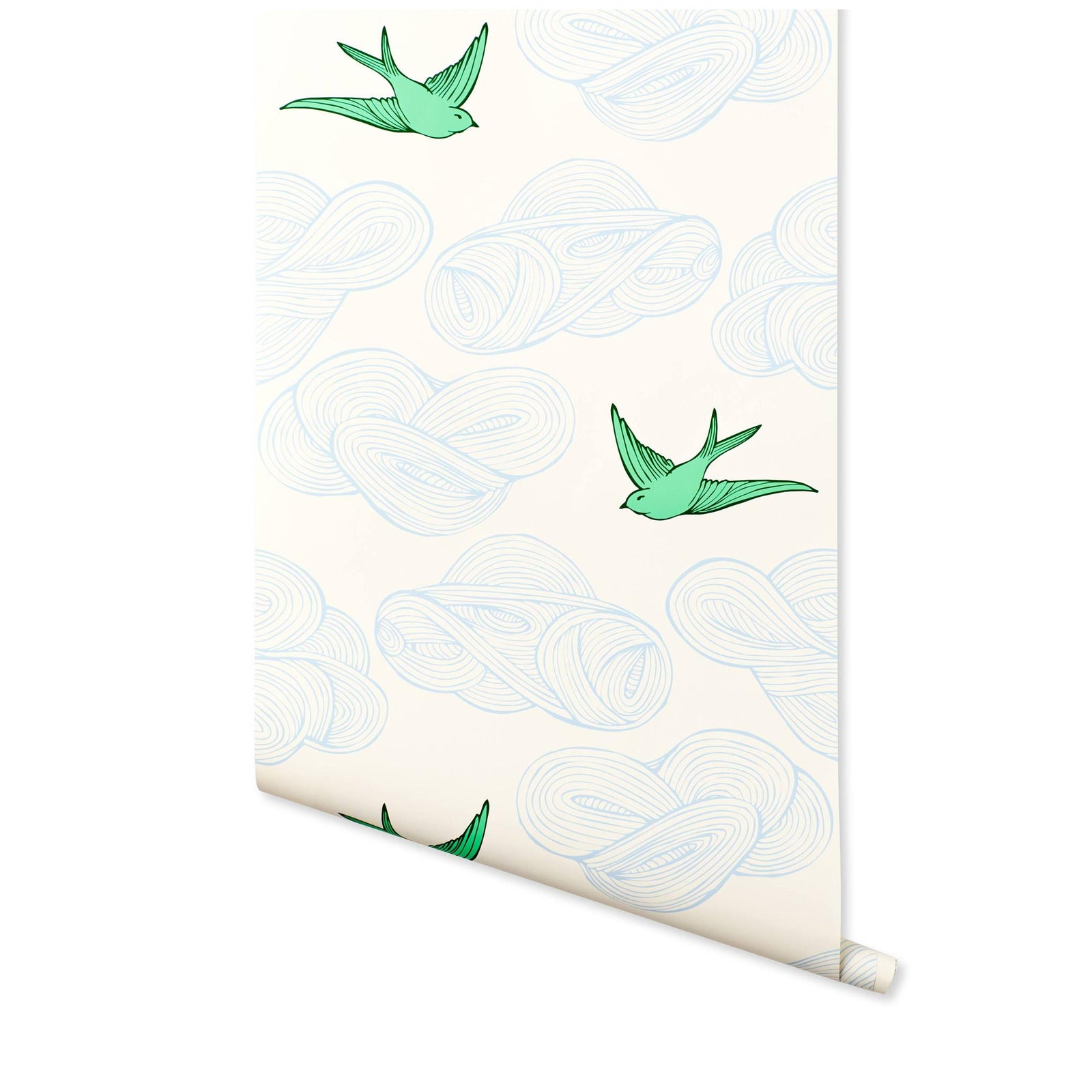 Hygge & West Daydream Wallpaper in Green 1 Roll Chairish